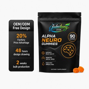 Alpha Brain Neuro Focus Gummies Omega-3 Brain & Eye Support