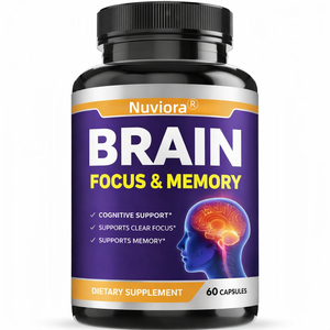 Private Label Brain Focus Memory Supplement Capsules